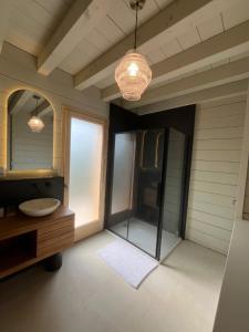 Chalets Coeur Cevennes Wooden Cottage : photos des chambres