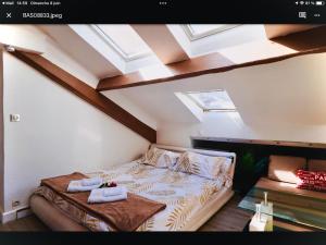 Studio atypique central mais calme, quartier VIP, plage 50m