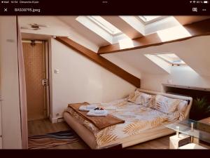 Studio atypique central mais calme, quartier VIP, plage 50m