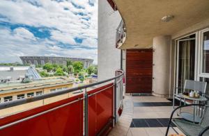 Comfy apartment at Puskas Stadion with balcony