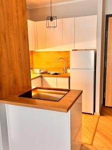 APARTAMENT CEGLANA 55, przy szpitalu okulistycznym, darmowe miejsce w garażu podziemnym, udogodnienia dla niepełnosprawnych