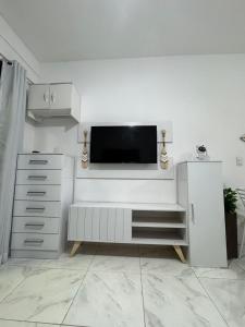 flat som do mar - tombo - guarujá