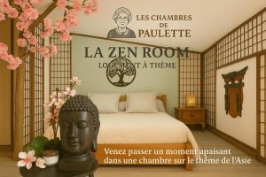 Maisons d'hotes Les Chambres de Paulette a theme LA ZEN : photos des chambres