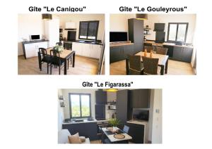 Trois appartements au sein du Mas Jams - Le Gouleyrous, Le Canigou et Le Figarassa