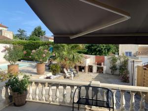 Maisons de vacances Maison mediterraneenne 130m piscine Vaucluse : photos des chambres