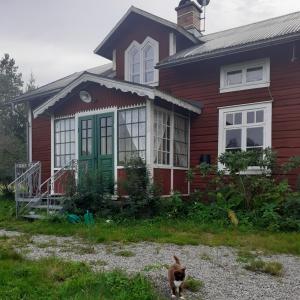 Traditional Swedish loghouse