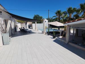 Villas Villa 6 personnes piscine chauffee : photos des chambres