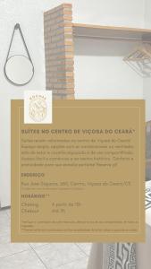 Rochas - Suíte no Centro de Viçosa do Ceará