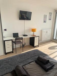 En hauteur, au pied du métro & 7mn du centre Lille