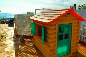 Stunning sea views over marina with swimming pool