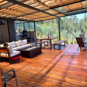 La cabaña de Punta Larga