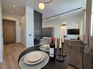 Apartment with Narva Castle view