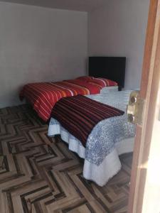 Hermoso hostal de la Cordillera Andina cerca del Huascaran