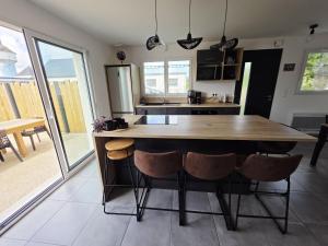 Maisons de vacances Jolie maison neuve proche plages GR34 et port de Aber Wrach : photos des chambres