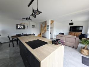 Maisons de vacances Jolie maison neuve proche plages GR34 et port de Aber Wrach : photos des chambres