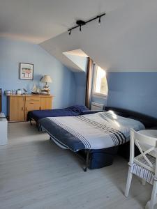 Appartements Studio Terrasse vue mer avec parking prive a Wimereux 62930 : photos des chambres