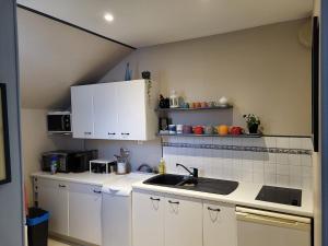 Studio Terrasse vue mer avec parking privé à Wimereux 62930