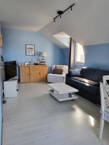Studio Terrasse vue mer avec parking privé à Wimereux 62930