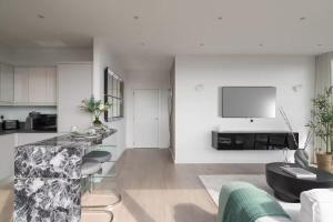 Stunning Scandi Penthouse in Central Milton Keynes