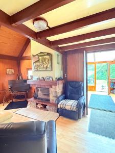Maisons de vacances Le chalet des calins canins : photos des chambres