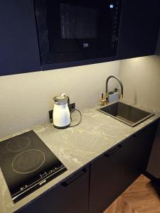 Black IN Palangos loftai Bright apartment