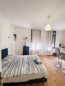 Appartements La ContrEscarpe - Studios fonctionnels - Secteur GARE CENTRE : photos des chambres