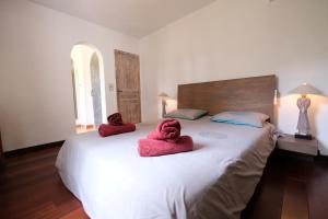 Villas magnificent detached villa with heated swimming pool and jacuzzi, in aureille, in the alpilles – 8 people : photos des chambres