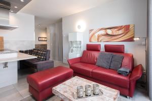 5 Sterne Apartment Anastasia in der Hafenresidenz - Sauna und Seeblick