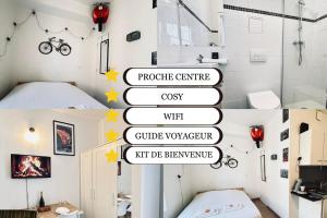 Appartements Lys 7 magnifique studio tout equipe proche de tout : photos des chambres