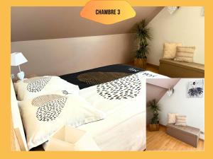Maisons de vacances Maison Le Vignoble avec jardin - 6 personnes : photos des chambres