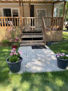 Campings Mobil home dans camping le domaine de soulac siblu : photos des chambres