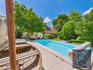 Maisons de vacances Mas du Soleil 8 personnes avec piscine : photos des chambres