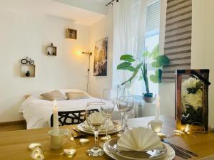 Appartements Marguerite6 cosy & tout equipe proche centre ville : photos des chambres