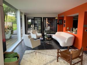 Maisons de vacances Maison architecte pays d Auge : photos des chambres