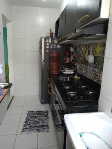 Apto com vista para o mar e com piscina a 1 km da praia do Aracagy e 4 km da Litorânea