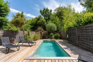 Villas Pretty house with pool and large terrace - Bassin d-Arcachon : Villa 3 Chambres