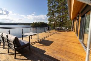 Lilla älg -Ferienhaus am Älgsjön