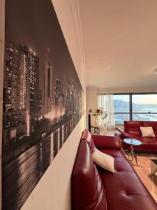 Splendide appartement style new-yorkais de 180 m2 à mobilart vue mer pour famille uniquement
