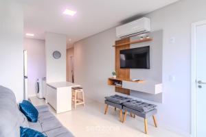 Apto c Churrasq. 350m da Praia PDP0301