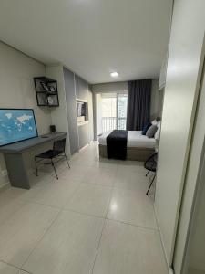 Studio de luxo com ótima localização