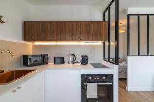 Magnifique studio boulevard gambetta - A