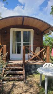 Campings Magnifique roulotte : photos des chambres