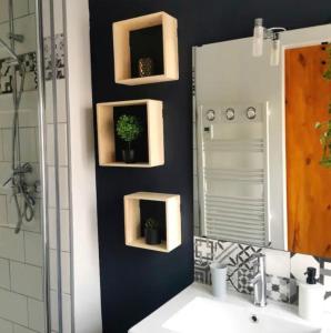 Appartements O p'tit 44 Apt + terrasse dans le vieux Honfleur : photos des chambres