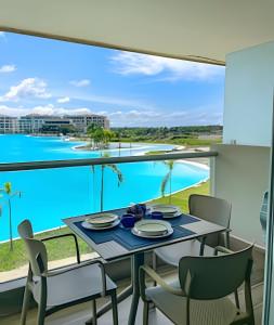 1 Alcoba Hermosa vista a la laguna + bote inflable