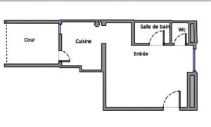 Studio proche Paris métro et RER