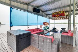 Lakefront Home w Private Dock in Grove