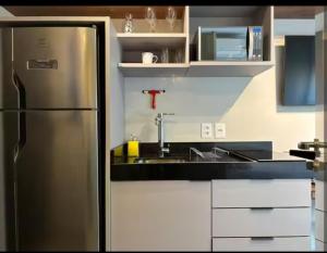 Studio 1016 moderno acomoda até 3Pessoasna rua Oscar Freire próx H-das clínicas