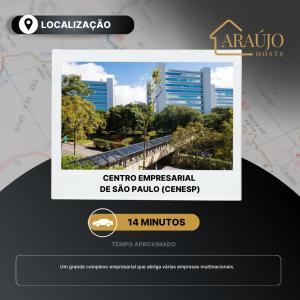 Apto Completo na Chac Sto Antonio 7 min do Vibra SP