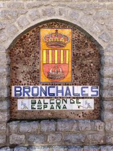 Ático con chimenea en Bronchales