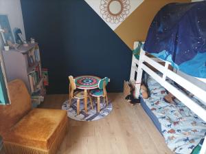 Maison familiale campagne piscine forêt